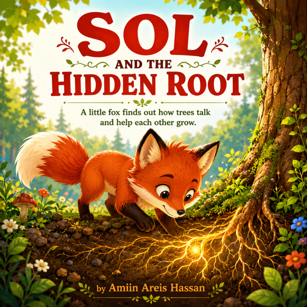 Sol and the Hidden Root: A Children’s Book About Connection, Loneliness, and the Secret Life of Trees