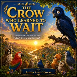 The Crow Who Learned to Wait: A Children’s Book About Patience, Observation, and the Wisdom of Slowing Down